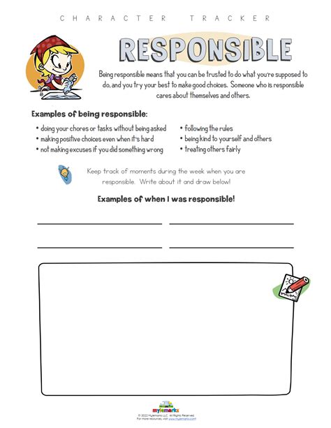 Rights and Responsibilities Worksheets (teacher made) - Worksheets Library