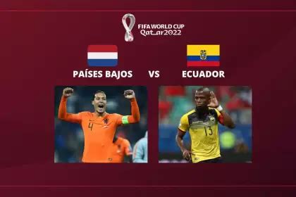 Pa Ses Bajos Vs Ecuador D A Horario Tv En Vivo Y Streaming Gratis