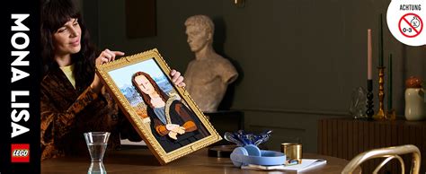 Lego Art Mona Lisa Set Für Erwachsene Gemälde Von Leonardo Da Vinci Zum Aufhängen Kreative