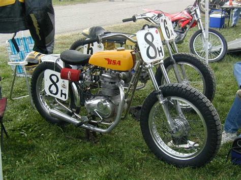 Bsa B50 Flat Track Racing Pinterest