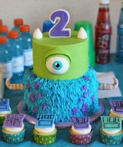 Monsters inc birthday cake ideas