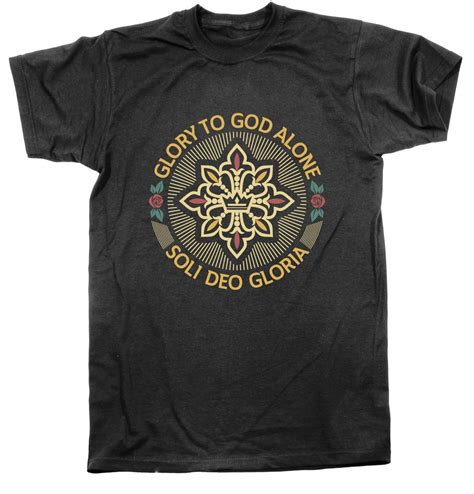 Soli Deo Gloria Seal Tee The Reformed Sage