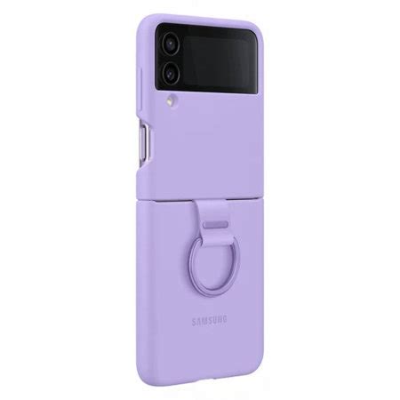 Official Samsung Bora Purple Silicone Ring Case - For Samsung Galaxy Z ...