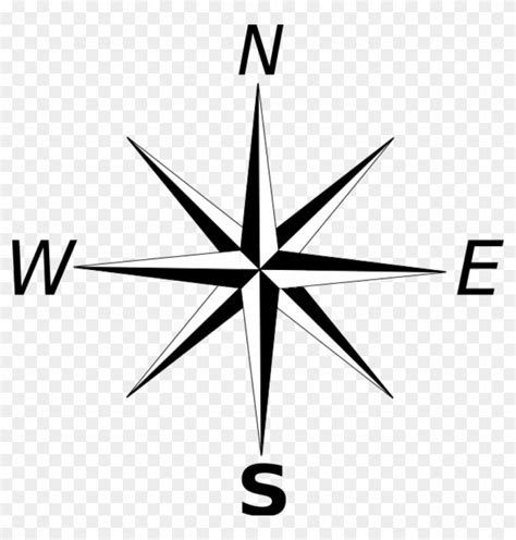 How To Draw A Simple Compass Rose