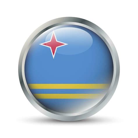 Aruba Flag 3D Badge Illustration 36381756 Vector Art at Vecteezy