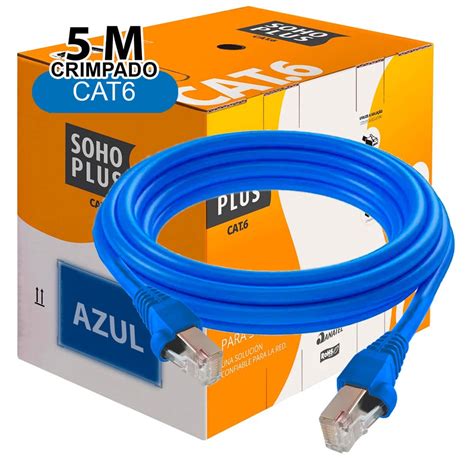 Cabo De Rede Cat 6 05m 24awp Furukawa Sohoplus 100 Cobre 05 Metros