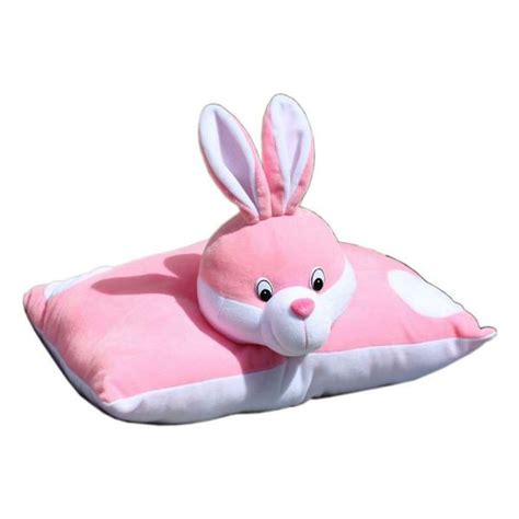 Amardeep And Co Pink Fun Bunny Pillow Jiomart