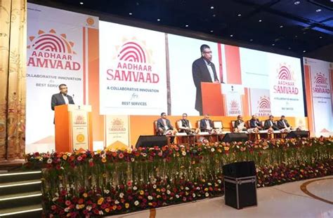 UIDAI Hosts Aadhaar Samvaad Focuses On Digital Services