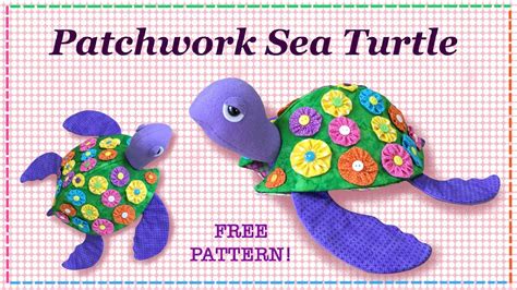 Free Sea Turtle Sewing Pattern Sohanifranko