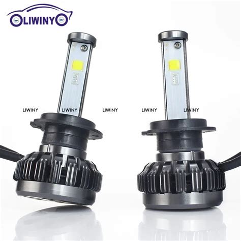 Auto Lighting System V Led Headlamp W Rgb Color Car H