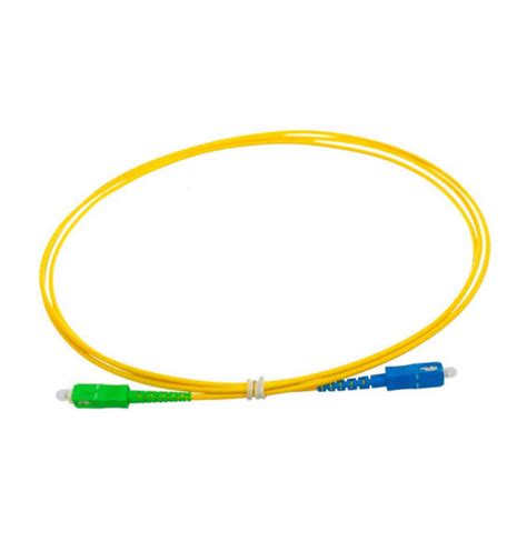 Patch Cord Fibra Óptica Sc apc Sc upc De 5 Metros Wireplus