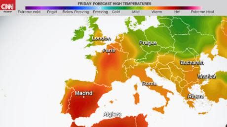 Hottest temperatures of the year expected in Western Europe - CNN