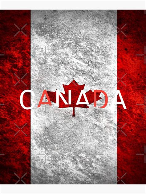 Flag Of Canada Sticker By Rixos Redbubble