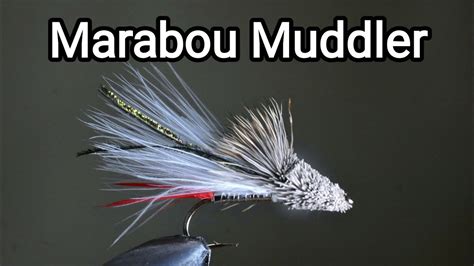 How To Tie The Marabou Muddler Fly Pattern Fly Tying Tutorial Youtube