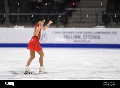 Alison Schumacher Can During Women Free Skating At The Isu Four