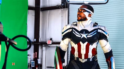 Disney Reveals New Looks at Anthony Mackie's Latest Captain America Role (Photos)