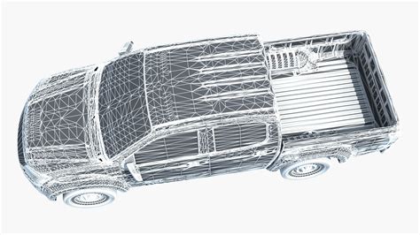 3d Pickup Truck Chassis X Ray Model Turbosquid 2066727