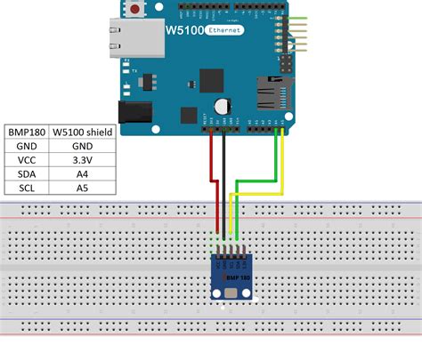 Pressure Sensor Arduino BMP180