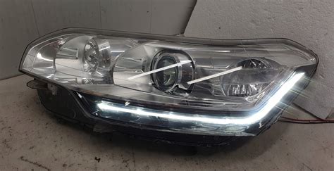 Citroen C Iii Lift Xenon Led Lampa Prz D Lewa Europa Orygina