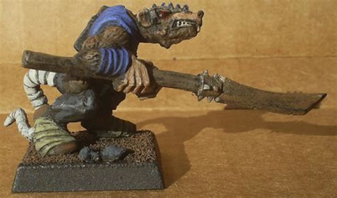 Mordheim Skaven Miniature Painted