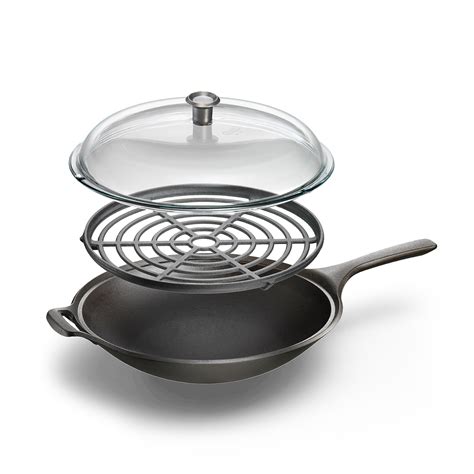 Naked Cast Iron Wok Cm Ghisanativa