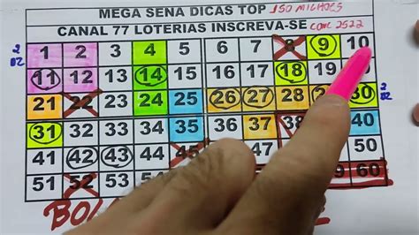 Mega Sena Dicas Top Conc Acumulada Em Milhoes Youtube