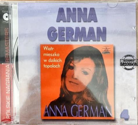 Anna German Wiatr Mieszka W Dzikich Topolach Cd Antykwariat Grochowski