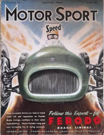 Motorsport Magazines 1952 VFS Videos 1988 2024