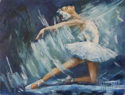 Swan Lake Painting at PaintingValley.com | Explore collection of Swan ...