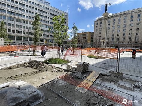 Milano Centro Storico Cantieri M Ripristino Arredo Urbano Largo