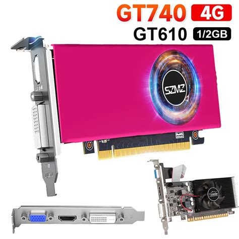 GT740 Placa De V Deo Gr Fica Computadorada 4G DDR5 128Bit Compat Vel