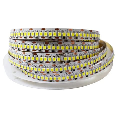 Fita LED SMD2835 IP20 12V 240Leds M Branco Quente 3000K Rolo 5M Zero