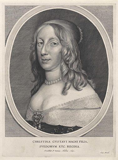 Portrait Of Christina Queen Of Sweden Free Public Domain Image Look