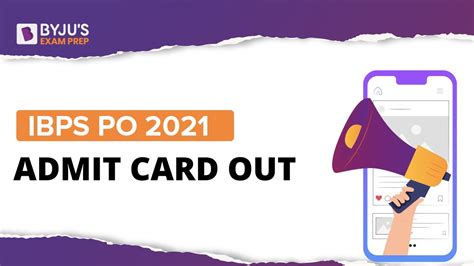 Ibps Po Prelims Admit Card 2021 Download Link For Call Letter Byjus