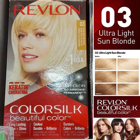 Revlon Colorsilk Beautiful Hair Color 03 Ultra Light Sun Blonde