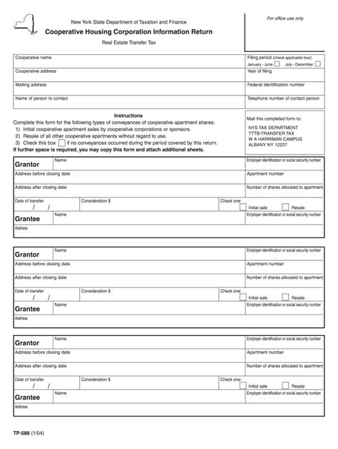 Tp588 2004 2024 Form Fill Out And Sign Printable PDF Template