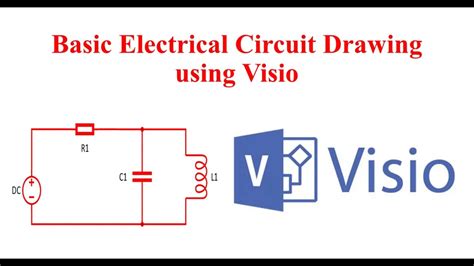 Basic Electrical Circuits Using Visio 🔥🔥 Useful For Beginners