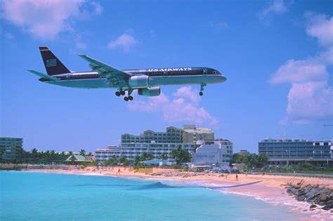 227an US Airways Boeing 757 2B7 N612AU SXM 21 04 2003 Flickr