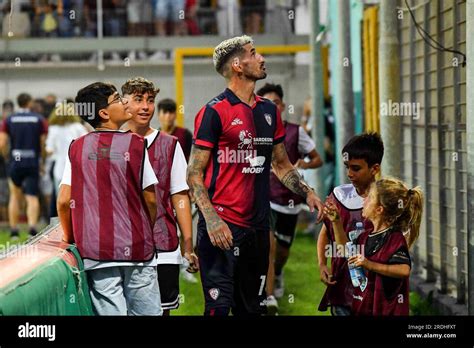 Olbia Italy 21st July 2023 Alessandro Deiola Of Cagliari Calcio