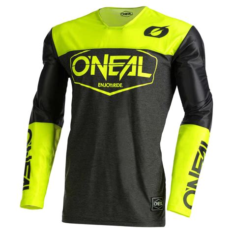 O Neal Mayhem Hexx FR Jersey Trikot Lang Schwarz Gelb 2023 Oneal Von