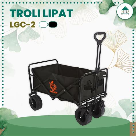 Jual Home Dekorationshop Official Shop Troli Barang Folding Cart