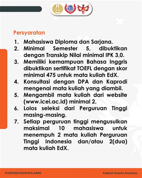 Info Beasiswa Mendikbudristek Program Icei Hmk Fmipa Unesa