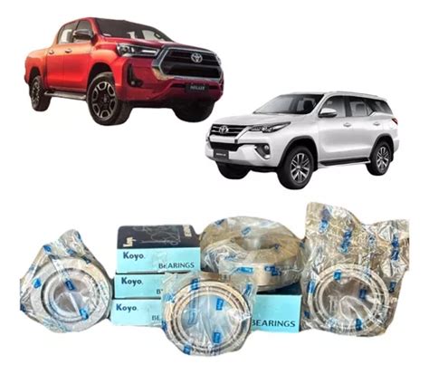 Kit Rolamento Diferencial Traseiro Hilux Sw4 2 7 Flex 2019