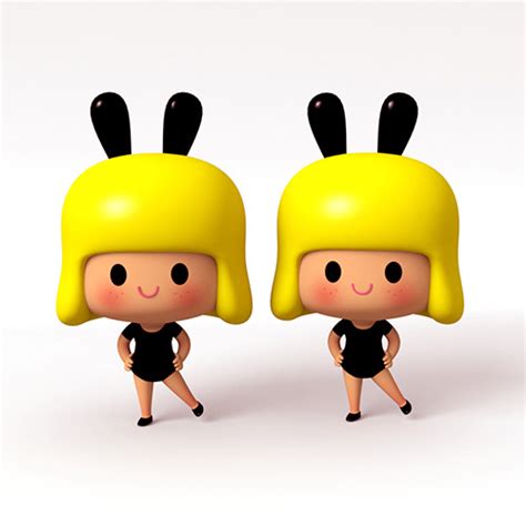 bunny girls emoji on Behance