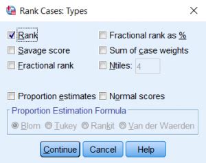 How To Rank Cases In Spss Hkt Consultant