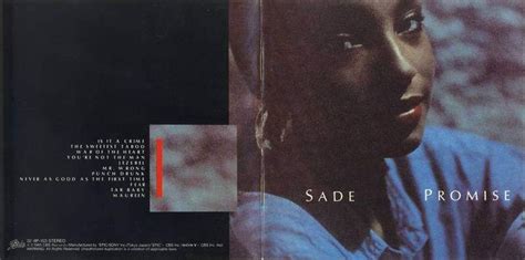 Sade Promise 1985 Soul Artists Sade Album Covers