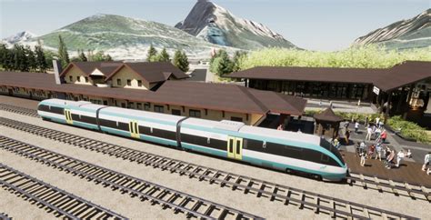 Train from Calgary to Banff officially enters the design phase | Urbanized