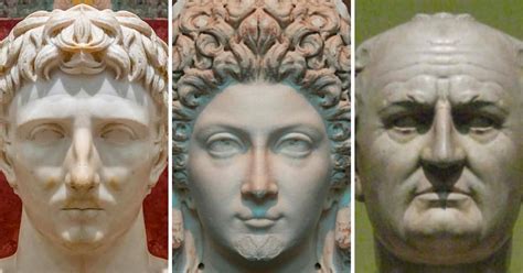 What Ancient Roman Portrait Sculptures Look Like With Mirrored Faces