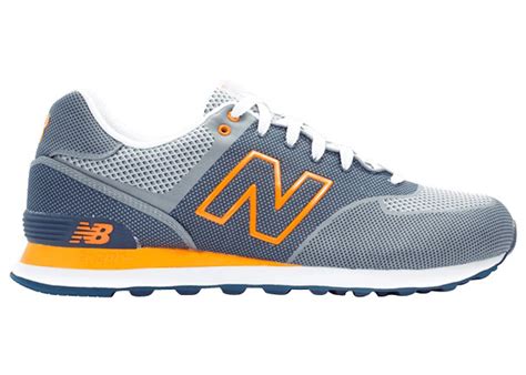 New Balance 574 Slate Blue Orange Men's - ML574ALQ - US