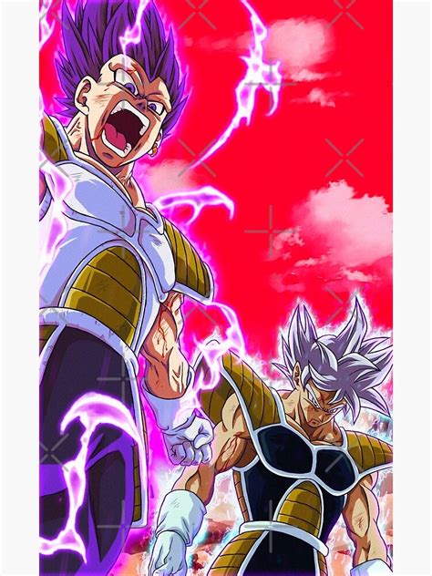 Ultra Instinct And Mega Ego Vegeta Ultra Ego Art Print For Sale By